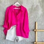 Low Shoulder Oversize Shirt