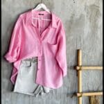 Low Shoulder Oversize Shirt