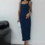 Dark Blue Seppe Denim Dress