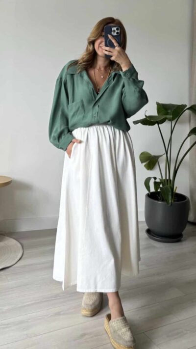 Midi skirt