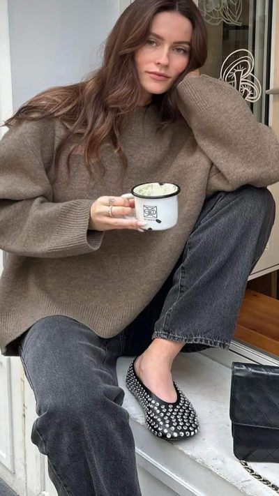 Brown Chic Sweater