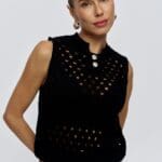 Knitwear Women's Blouse Black