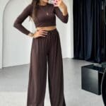 Brown Comfy Chic Set