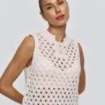 Knitwear Women's Blouse Light Pink