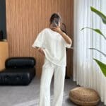 White Comfort T-shirt Set