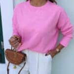 Pink Glittery Knitwear