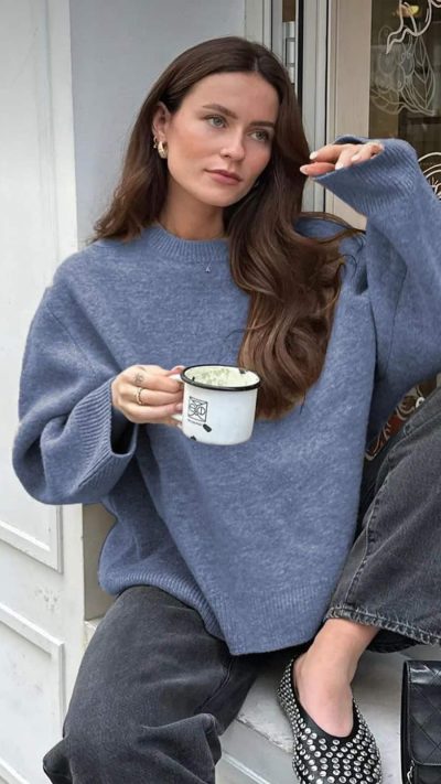 Blue Chic Sweater