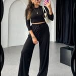 Black Comfy Chic Set