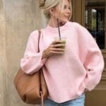 Baby Pink Chic Sweater