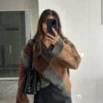 Pattern Sweater Gray