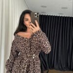 Leopard Diana Design Shirt