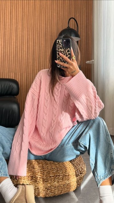 Pink Chic Sweater