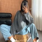 Dark Gray Chic Sweater