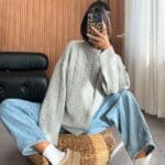 Light Gray Chic Sweater