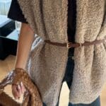 Light Brown Teddy Bear Vest