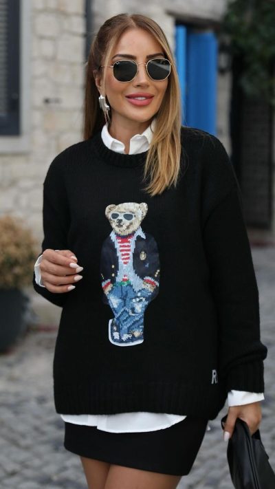 Cuddle Up Teddy Sweater