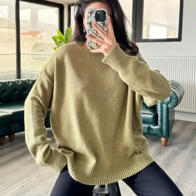 Green Soft Knit Essential