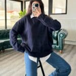 Navy Blue Soft Knit Essential