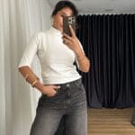 White Cotton Collar Charm