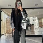 Black Shirt Detailed Shalwar Suit