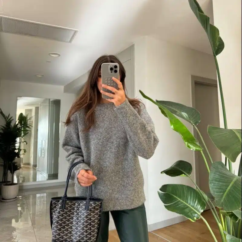 Everyday Essential Sweater Gray