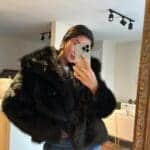 Mink Fur Black
