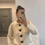 Ribbon Detailed Cardigan