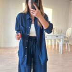 Felix Slim Denim Shirt Trousers Set