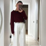 Ecru Waist Detailed Premium Pallaeuse Trousers