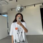 Women's Printed Oversize Tshirt