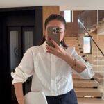 Heart Design Crop Shirt