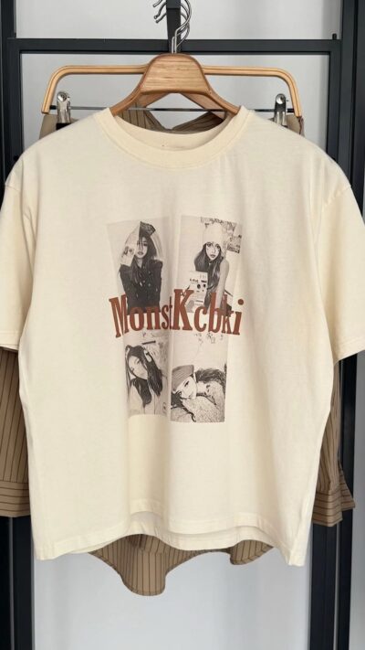 MONSTKCBKI PRINTED T-SHIRT