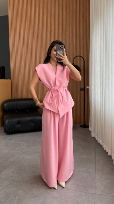 Articular Vest Set Pink