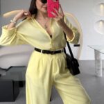 Breda Basic Yellow Shirt