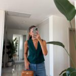 Henry Pocket Detailed Vest - Emerald Green