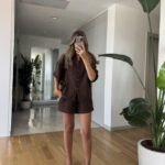 Posse Muslin Shorts Shirt Set - Brown