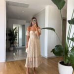 Clara Floral Patterned Chiffon Dress