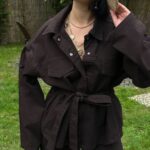 Mocha Elegance Denim Set