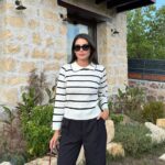 Striped Collared Sweater