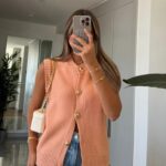 Gold Buttoned Knitwear Vest - Puppy Mouth