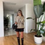 Lace Detailed Satin Shorts - Black