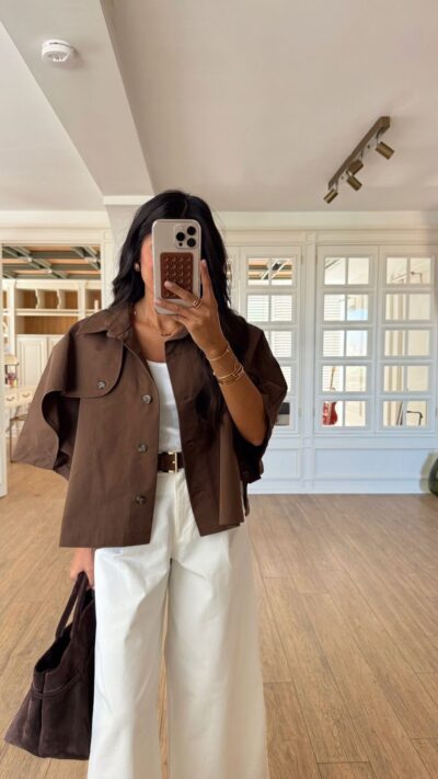 Semilly Cloak Trench Coat