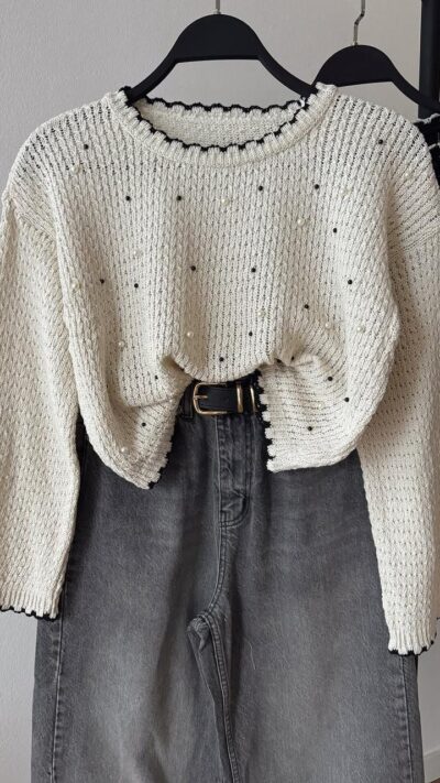 Ivory Pearl Knit