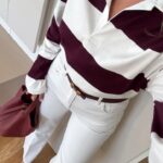 Striped Patterned Long Sleeve T-Shirt