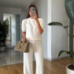 Molly Knitwear Set - Ecru