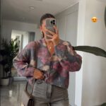 Colourful Flower Patterned Cardigan