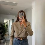 Zr Squared Crop Blazer