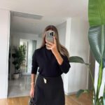 Zeina Knitwear Sweater - Black