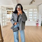 Emma Collar Fur Stamped Coat