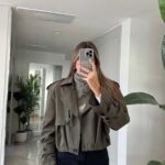 Padded Premium Trench Coat - Khaki